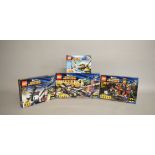 Four boxed lego DC Comics Super Heroes Batman related Sets, 6857, 6863,