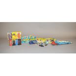 A quantity of Corgi Toys related items including two Corgi Toys Scale Figures boxes, 1501 and 1503,