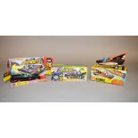 Two Corgi Batman diecast models: 267 Rocket Firing Batmobile,