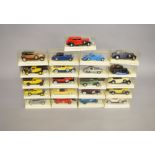 21 x boxed Age D'or Solido diecast models 1:43 scale. Overall models appear G in F/G packaging.