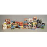 A quantity of boxed diecast models by Corgi, Matchbox,