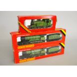 OO Gauge. Three boxed Hornby Railways Locomotives, including an R.