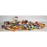 A very good quantity of unboxed vintage and modern playworn diecast models by Corgi,