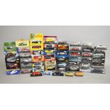 A quantity of boxed diecast models, contained in two boxes, by Corgi, Cararama, Autoart,