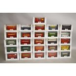 26x EFE 00 railway scale die cast model buses. Boxed and VG.