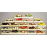 21 x boxed Age D'or Solido diecast models 1:43 scale. Overall models appear G in F/G packaging.