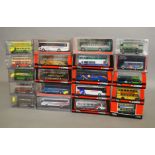 20 x Corgi Original Omnibus Company diecast model buses. Boxed and E.