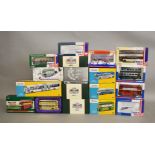 18 x assorted Corgi diecast model buses,