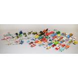 A mixed lot of assorted vintage diecast items, to include Matchbox, Corgi, etc.