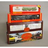 OO gauge, four Hornby Locomotives: diesel R.080 D6110 BR green; R.532 2-8-0 GWR black '2859'; R.