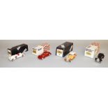 Four Western Models 1:43 scale model cars: WMS10 1937 Cord Custom Beverly Sedan;