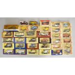 Small quantity of diecast models, including Matchbox Dinky, Matchbox Models of Yesteryear and Lledo.