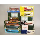 Twelve boxed Corgi diecast truck models including three from their limited edition 'Premium' range,