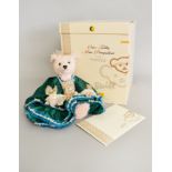 Steiff Mme Pompadour Teddy Bear. French exclusive ltd.ed. 00016/1500, dusty pink 32cm.