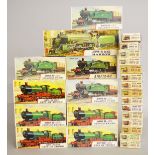 Twenty five boxed vintage Airfix OO scale railway related Model Kits including 12 Cattle Wagon,