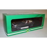 Cult Scale Models CML046-1 Jaguar E-Type Coupe Series 2 1968 blue 1:18 scale diecast model car.