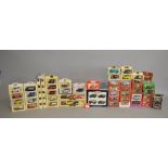 Quantity of diecast models by Corgi Cameo, Lledo Days Gone, etc. Boxed, VG.