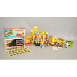 A mixed group of mainly boxed vintage Hong Kong Plastic Toys including 3 x 'Weepy The Wee Wee'