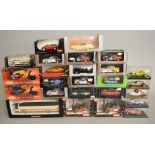 A varied selection of mainly Continental boxed diecast models cars by Eligor, Trofeu,