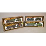 OO gauge. Four Mainline BR Locomotives: 37076 4-6-0 black 'Private W.Wood V.