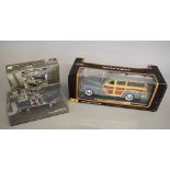 Two diecast models: Minichamps Presidential Series #1 The Kennedy Car 1:43 scale;