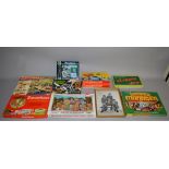 A mixed group of boxed toys and games including a Mettoy 'Computacar', 'Soccerboss', 'Keyword',