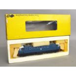 A boxed Trix Trains #1128 AL1/81 Electric Bo-Bo Locomotive 'E3001' with twin pantographs,