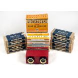 Bruguiere "Luxus" Stereo Viewer with 13 Sets of Views.