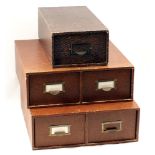 5 Filing Drawers, Ideal for Storing View Master Single Reels.