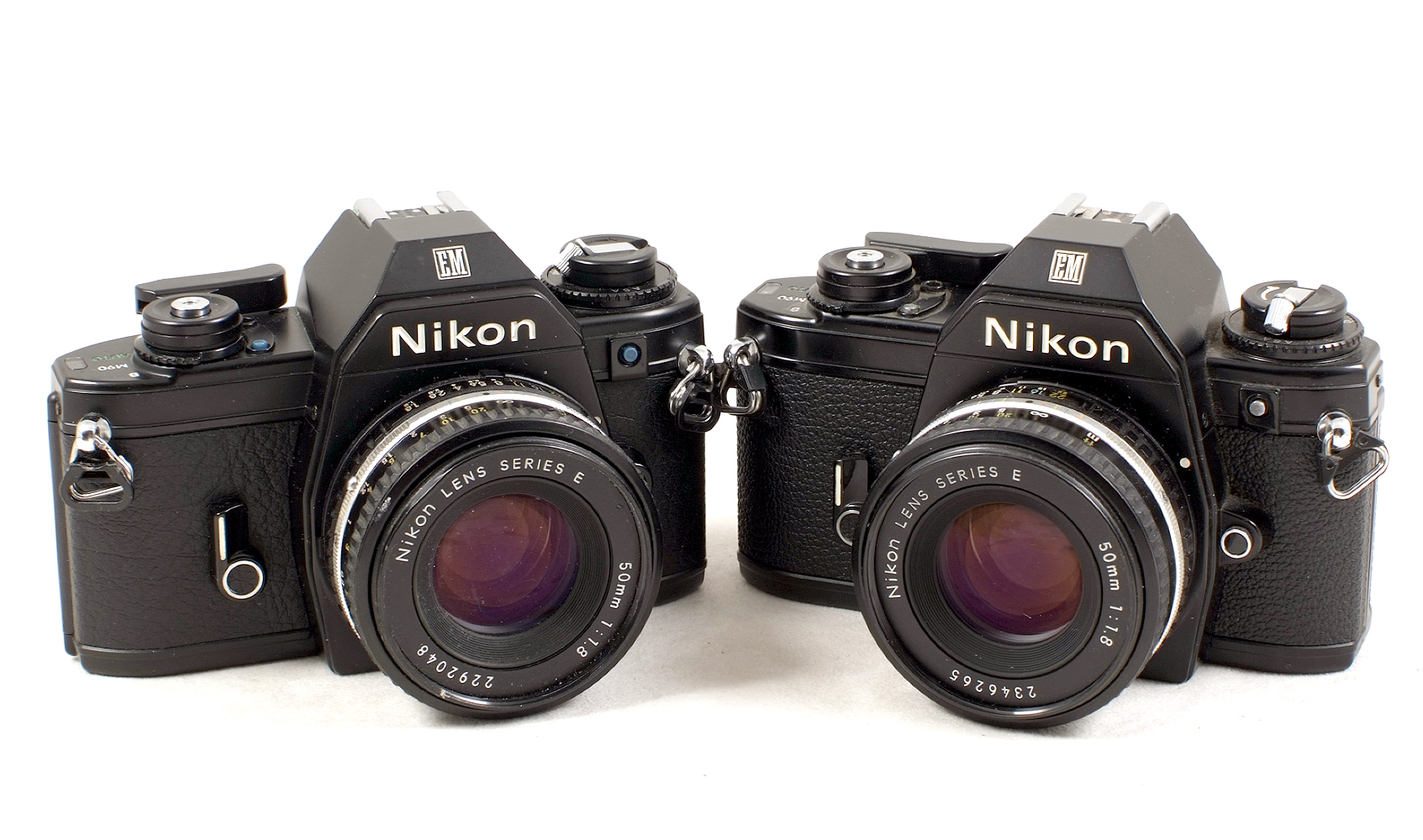 Extensive Nikon EM Outfit. Comprising two Nikon EM bodies, each with 50mm f2. - Image 2 of 2