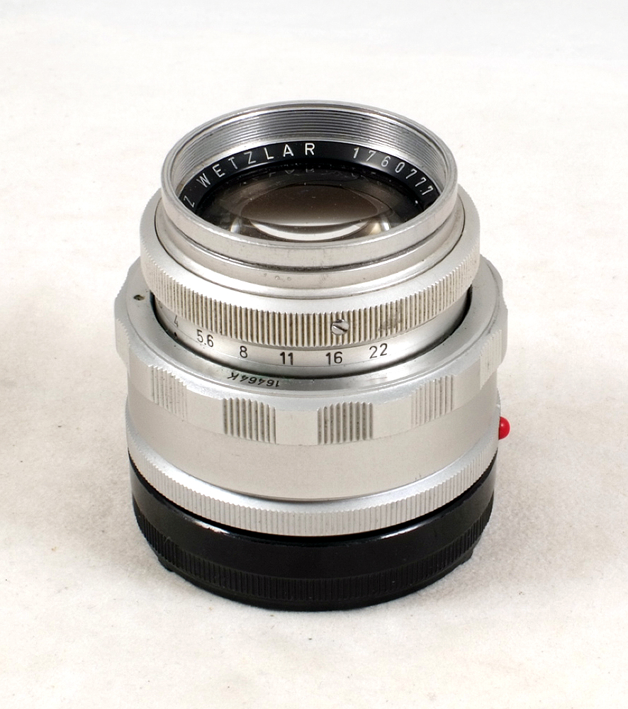 Elmarit M 90mm f2.8 Lens. #1760777 (slight internal fungus, condition 5/6F).