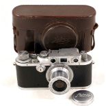 Early Chrome Leica IIIb #335359.