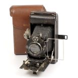 Large Uncommon Dallmeyer Folding Roll Film Camera. Model unnamed.