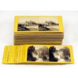 Approx. 80 Good Quality Stereo Cards, Many by Named Photographers.