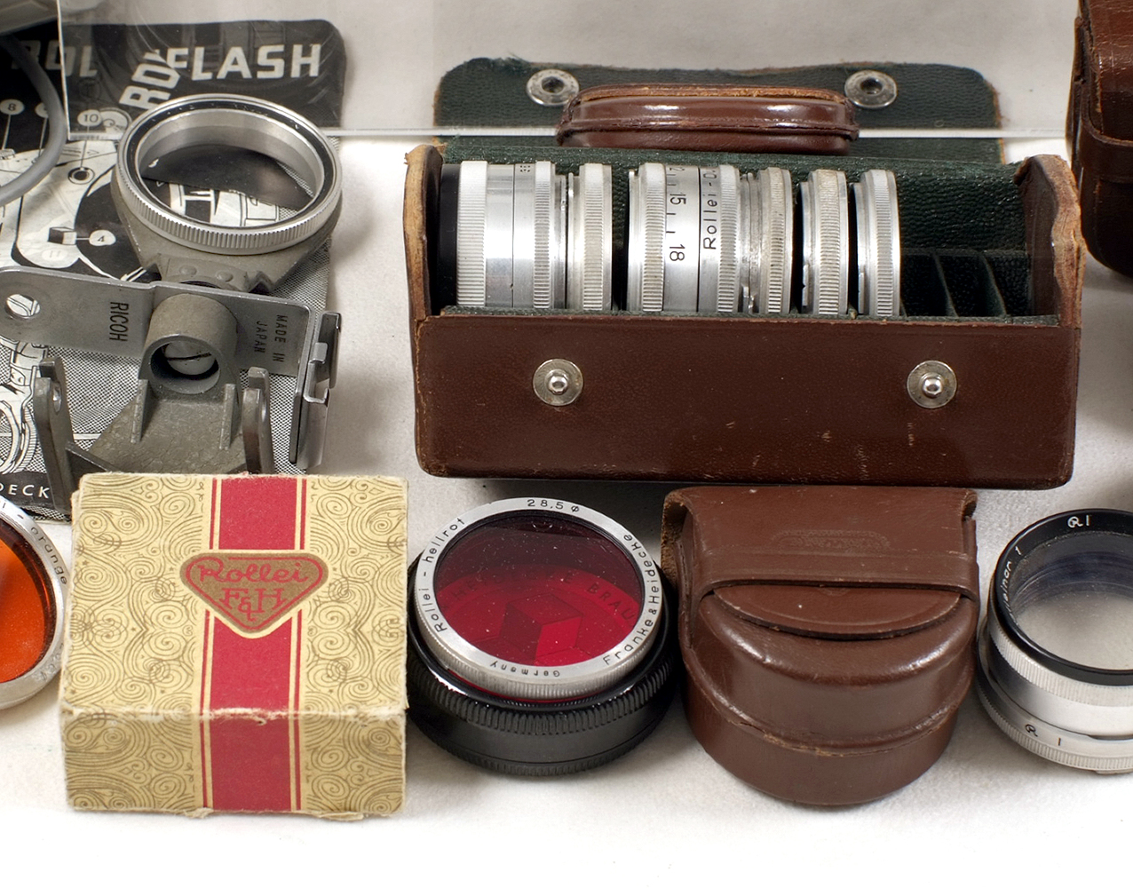 Large Quantity of Rollei & Rolleicord Filters, Caps, etc. (conditions various 4/5/6). - Image 3 of 6