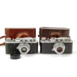 Two Fed 1 Leica Copy Cameras.