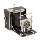 Dawe Instruments Universal 5x4 Camera. With Ross Xpres 5 1/2 inch f4.