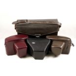 A Selection of Good Leica Outfit & Camera Cases. Some appear unused.