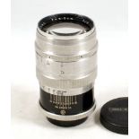 ESTIMATE & DESCRIPTION CHANGES: Rare Ex-WD Dallmeyer 8.5cm f2 Dallac L39 Fit Lens.