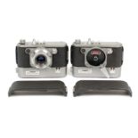 Two Robot Recorder Electric Drive Cameras. #36-194809 with Xenar 38mm f2.