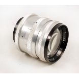 Uncommon L39 Screw Mount Sonnar 5.8cm f1.5 Lens. #1407334. Leica coupled.