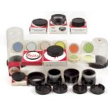 Leica Lens Hood Collection.