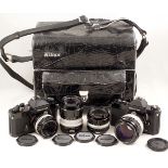 Extensive Nikkormat FT2 Outfit.