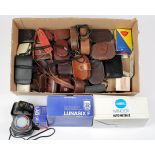 A Box of Good Quality Exposure Meters.