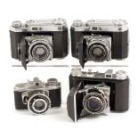 Kodak Retina & Other 35mm Cameras. Comprising 2 Kodak Retina II cameras with Xenon 5cm f2.