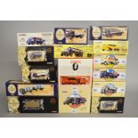 Corgi Classics, 15 x brewery related diecast models, including Guinness. Boxed and VG.