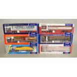 Six Corgi 1:50 scale diecast models, including CC11910, CC13202, CC11902, CC13211,