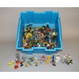 A good selection of unboxed toy soldiers and figures by Cherilea, Crescent and others.