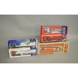 Five Corgi 1:50 scale diecast models: CC12609; 75801; 75805; CC12419; US51401. Boxed and VG.