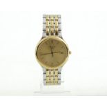 LONGINES - A gents two colour stainless steal Longines quartz wristwatch, model L56493,